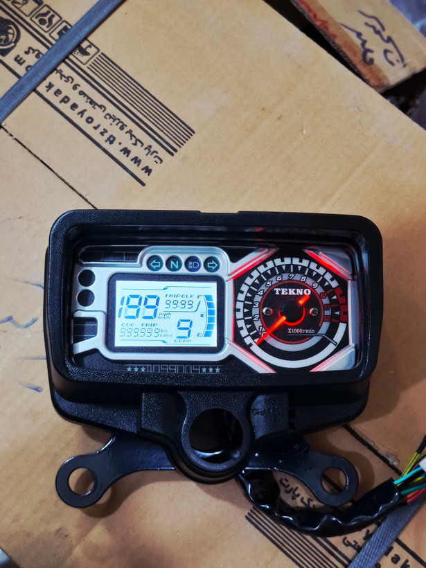 کیلومتر هوندا پیشرو مدل نیمه دیجیتال برند TEKNO (دور برقی)