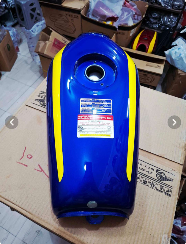 باک انژکتوری پالسی 4 پیچ شرکتی اصل آبی درب بزرگ 4 پیچ