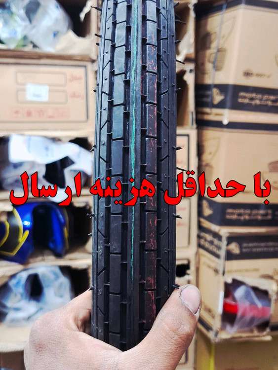 لاستیک موتور سیکلت یزد تایر سایز 250/18 مناسب جلو هوندا